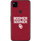 University of Oklahoma Boomer Sooner Google Pixel 4a Skin